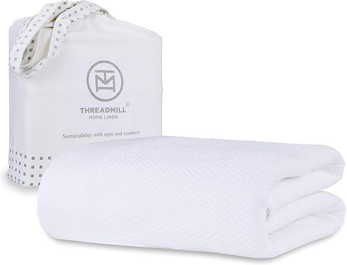 100% Cotton Blanket - California King - 106 x 92 in