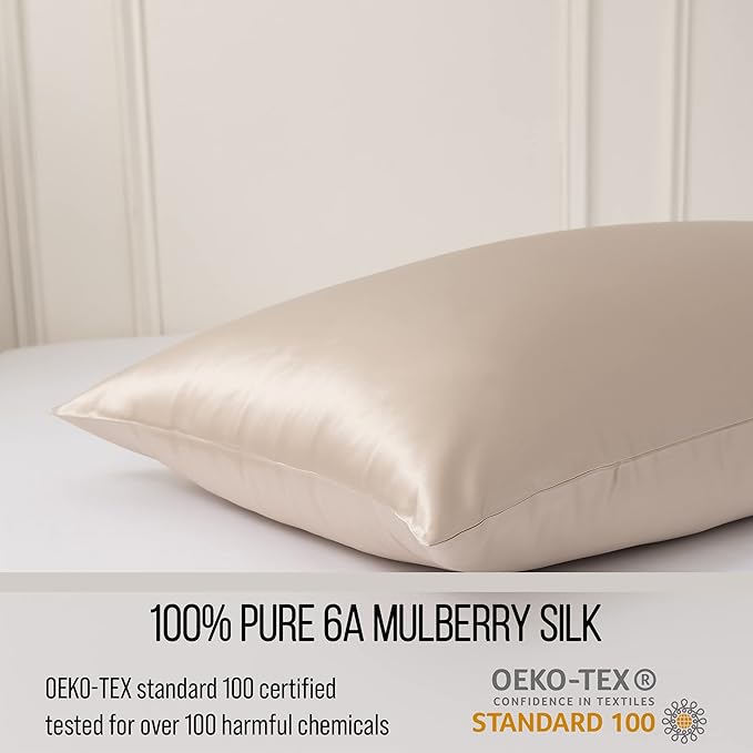 Mulberry Silk Pillowcase - Standard