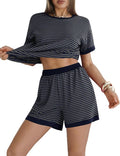 Shorts Pajama Set - Short Sleeve - 2 Piece