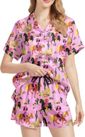 Women's Pajama Set - Short Sleeve - 2 Piece