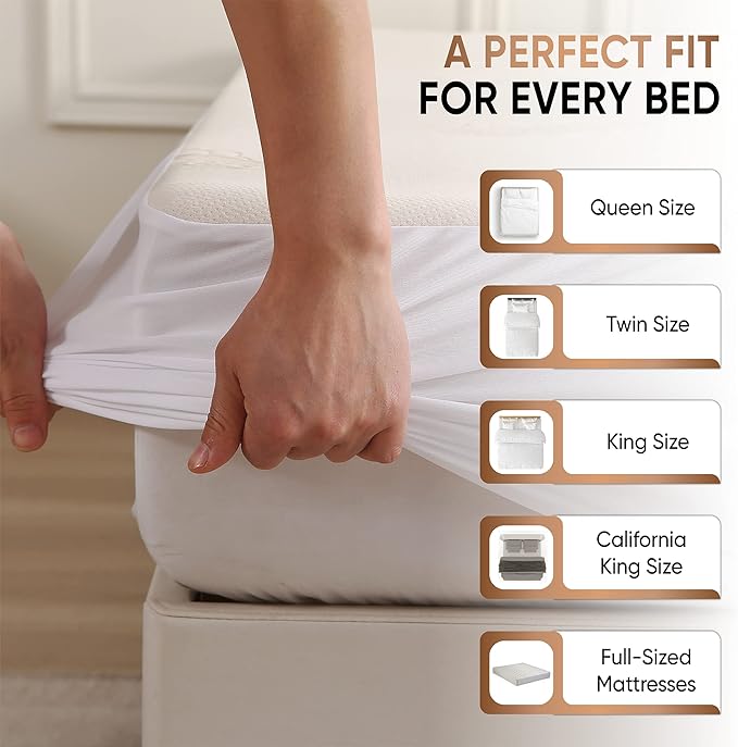 Waterproof Mattress Protector - Queen
