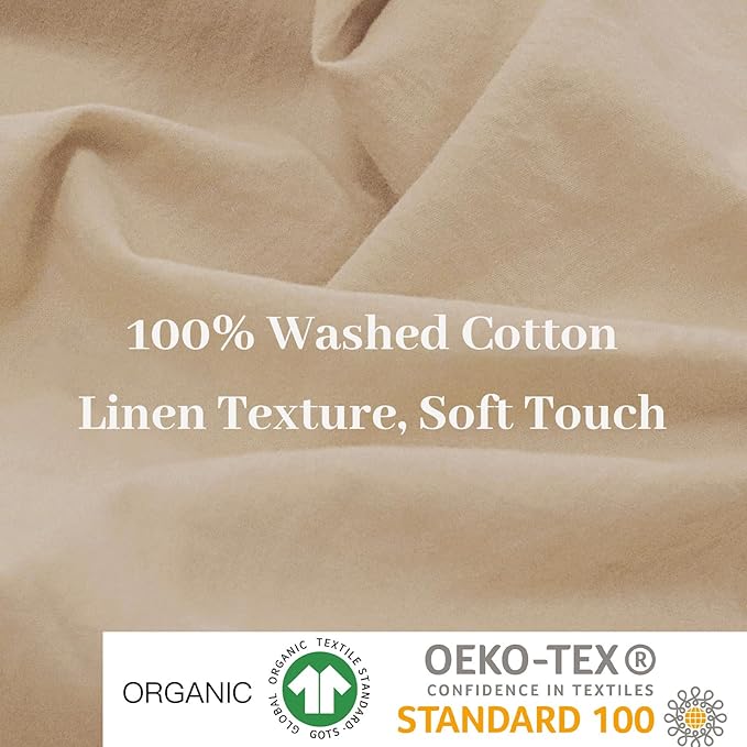 Linen Duvet Cover Set - Twin XL - 2 Piece