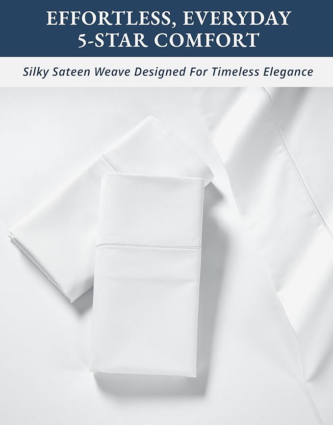 Linen Bed Sheet Set - Queen