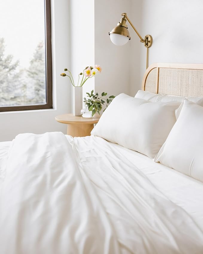 Bamboo Bed Sheet Set - Full - 4 Piece