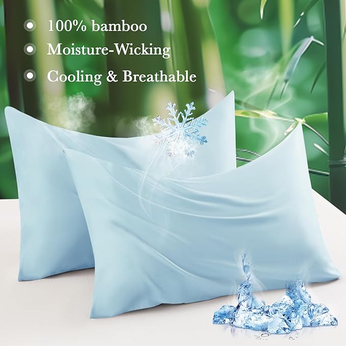 Bamboo Cooling Pillowcase - King