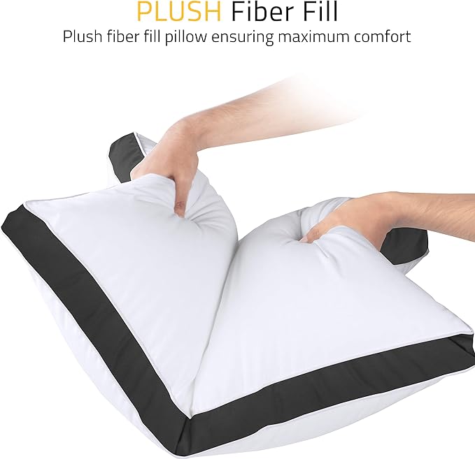 Down Alternative Cooling Bed Pillow - Queen - 2 Piece