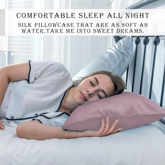 Satin Pillowcase Set - King - 2 Piece