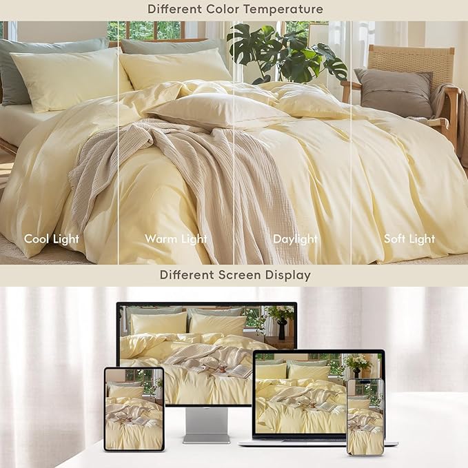 Linen Duvet Cover Set - Queen
