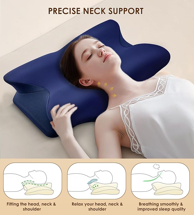 Memory Foam Cooling Bed Pillow