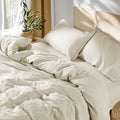Linen Duvet Cover Set - Queen - 3 Piece