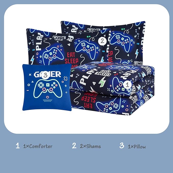 Comforter Set - Full - 4 Piece
