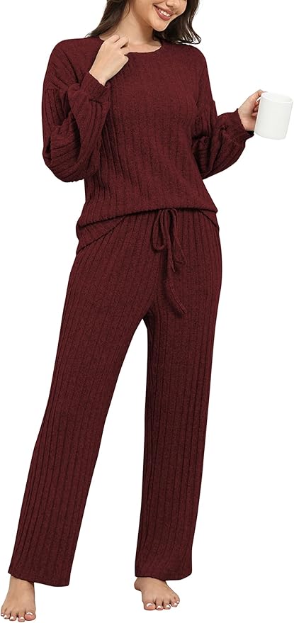 Women's Pants Pajama Set - Long Sleeve - 2 Piece