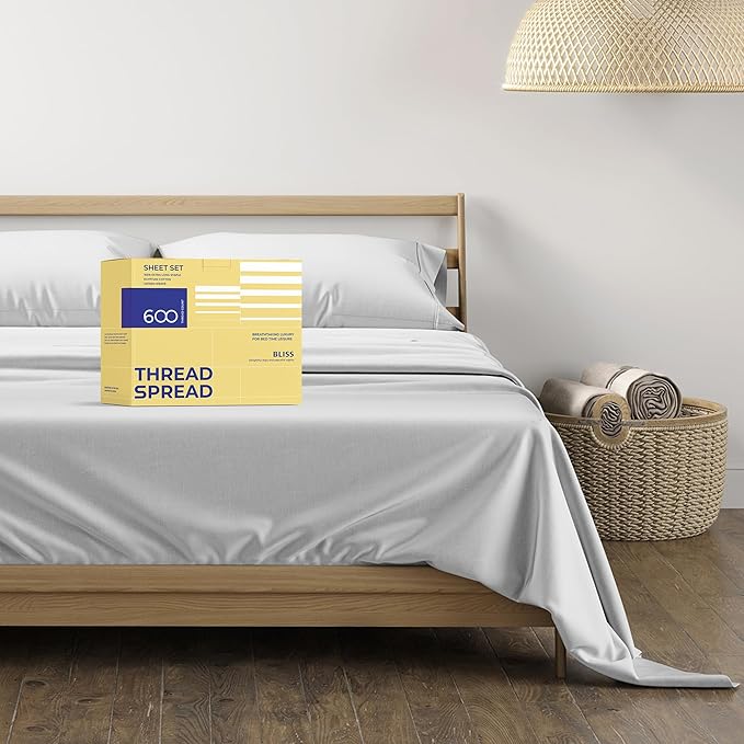 Cooling Bed Sheet Set - Full - 16 in Deep Pocket - 4 Piece