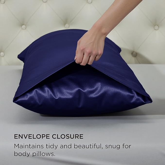 Satin Cooling Pillowcase - 20 x 54 in