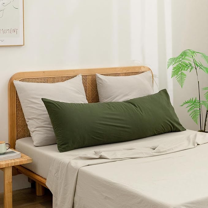 Linen Pillowcase - 20 x 54 in