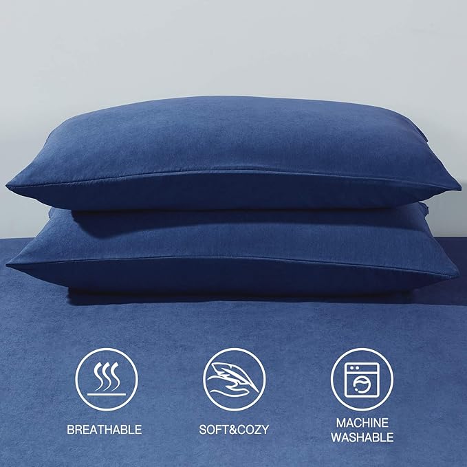 Microfiber Pillowcase Set - Queen - 20 x 30 in - 2 Pack - 2 Piece