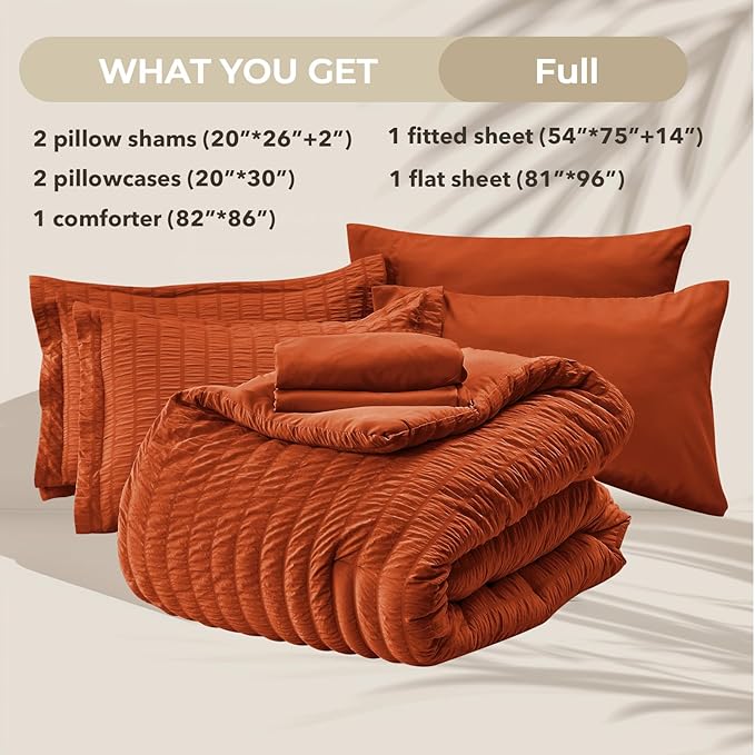 Comforter Set - Full - 7 Piece