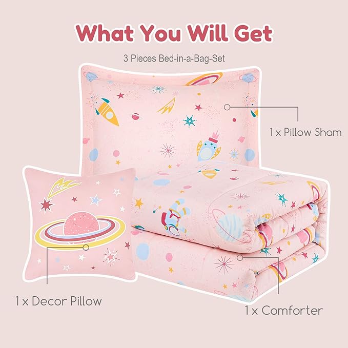 Comforter Set - Twin - 3 Piece