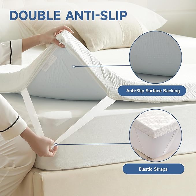 Memory Foam Mattress Topper - Twin