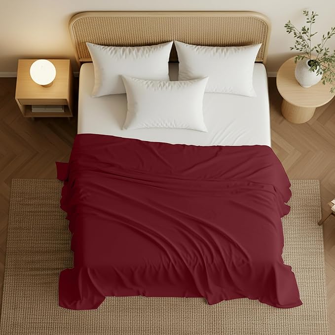 Microfiber Flat Sheet - Queen