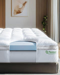 Memory Foam Cooling Mattress Topper - Full