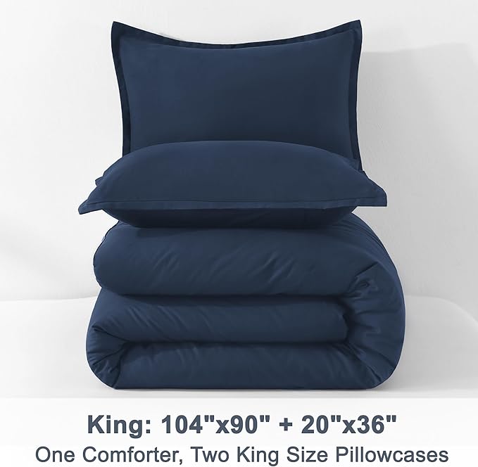 Comforter Set - King - 104 x 90 in - 3 Piece