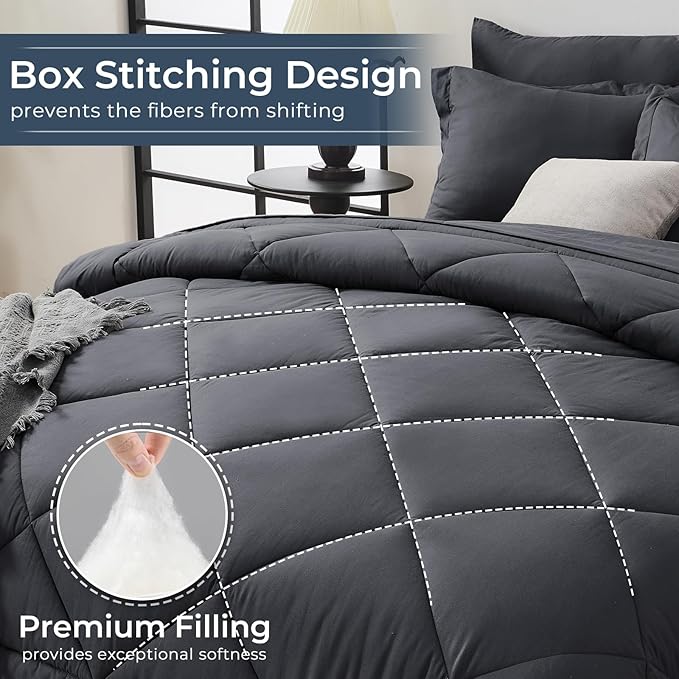 Comforter Set - Queen - 7 Piece
