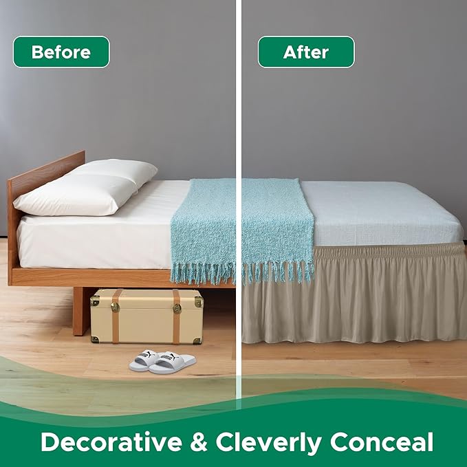 Bed Skirt - Full - 15 in Drop