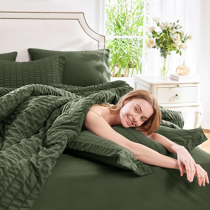 Down Alternative Comforter Set - King - 7 Piece
