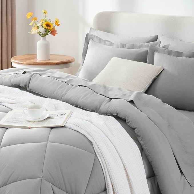 Down Alternative Comforter Set - Queen - 7 Piece