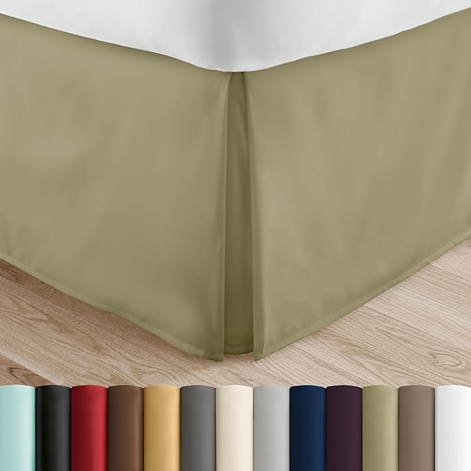 Linen Bed Skirt - King
