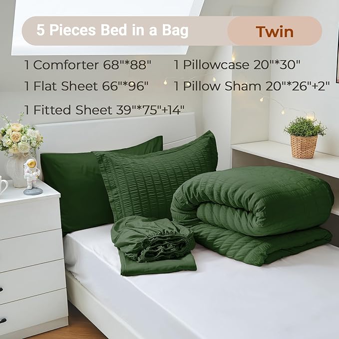 Comforter Set - Twin - 5 Piece