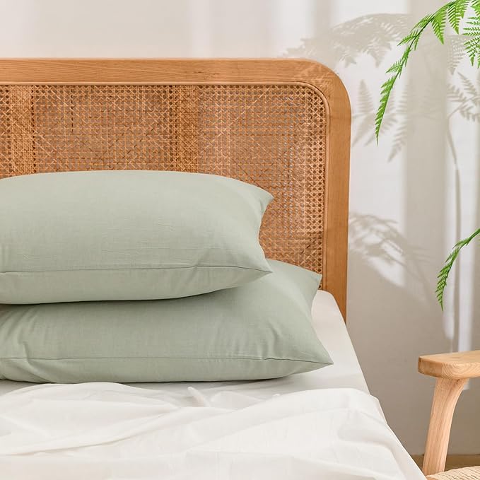 Linen Pillowcase Set - Standard - 20 x 26 in