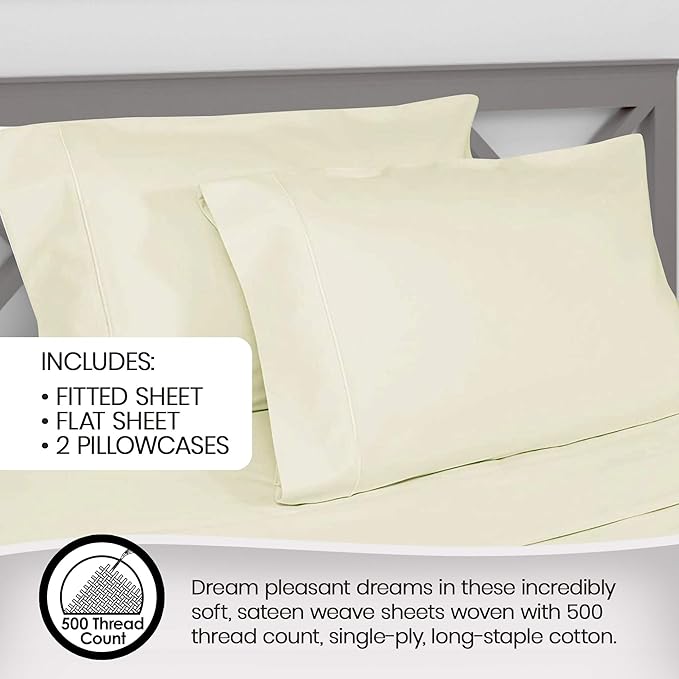 Bed Sheet Set - Full - 4 Piece