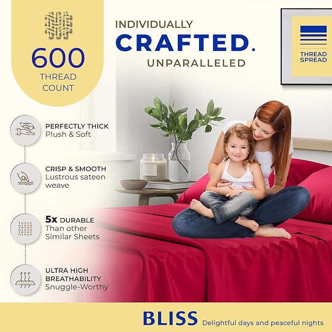 Cooling Bed Sheet Set - Twin - 16 in Deep Pocket - 3 Piece