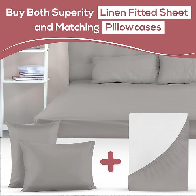 Linen Pillowcase Set - Standard - 2 Piece