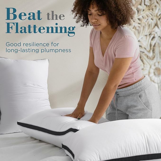 Down Alternative Cooling Bed Pillow - Queen - 2 Piece