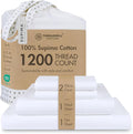100% Cotton Bed Sheet Set - King - 4 Piece