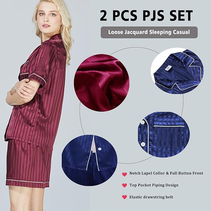 Satin Pajama Set