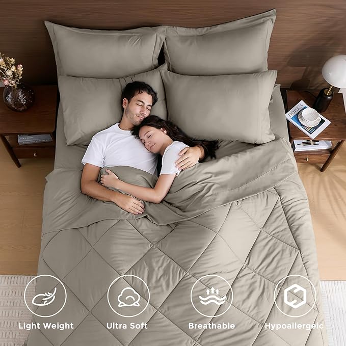 Comforter Set - California King - 7 Piece