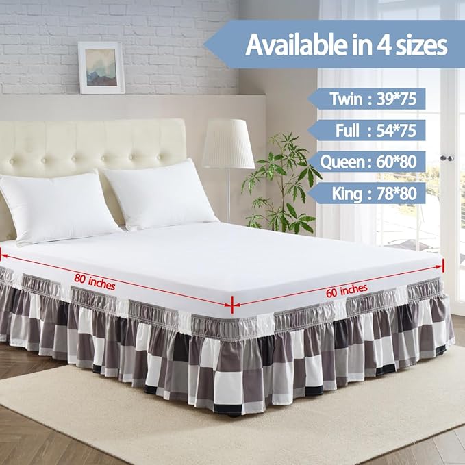 Bed Skirt - King - 15 in Drop