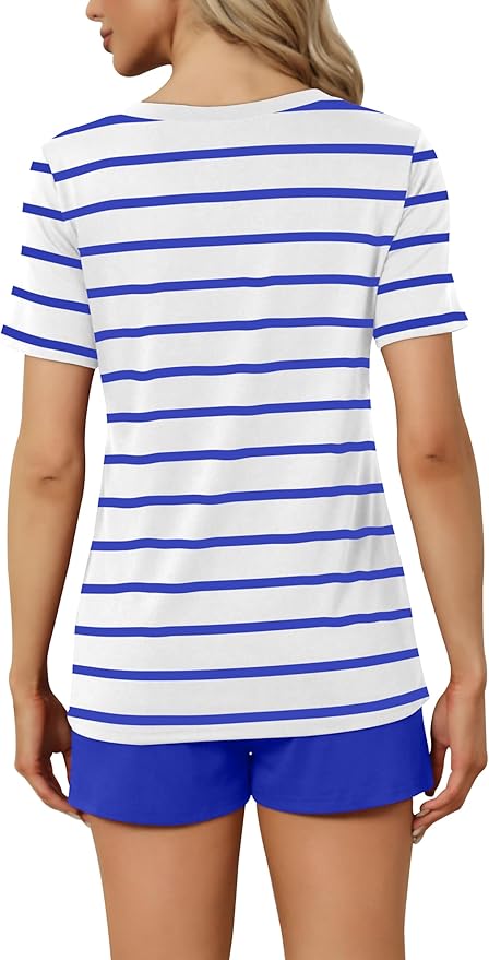 Women's Pajama Set - Short Sleeve - 2 Piece