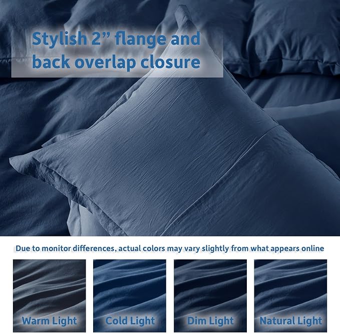 Duvet Cover Set - King - 104 x 90 in - 3 Piece