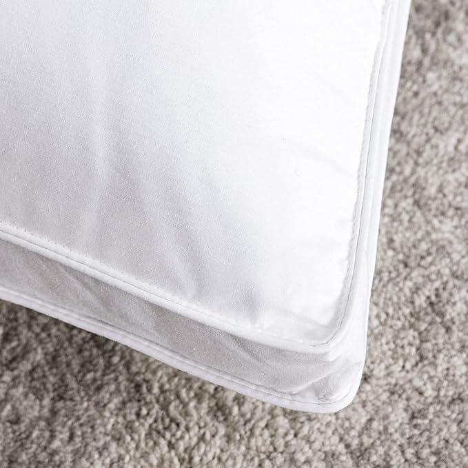 100% Cotton Bed Pillow - King - 2 Piece