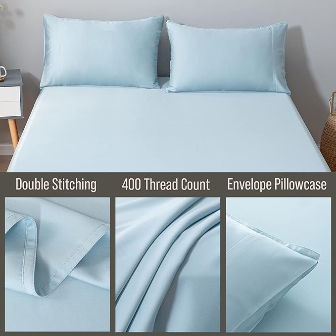 Bamboo Cooling Pillowcase Set - Standard - 2 Piece