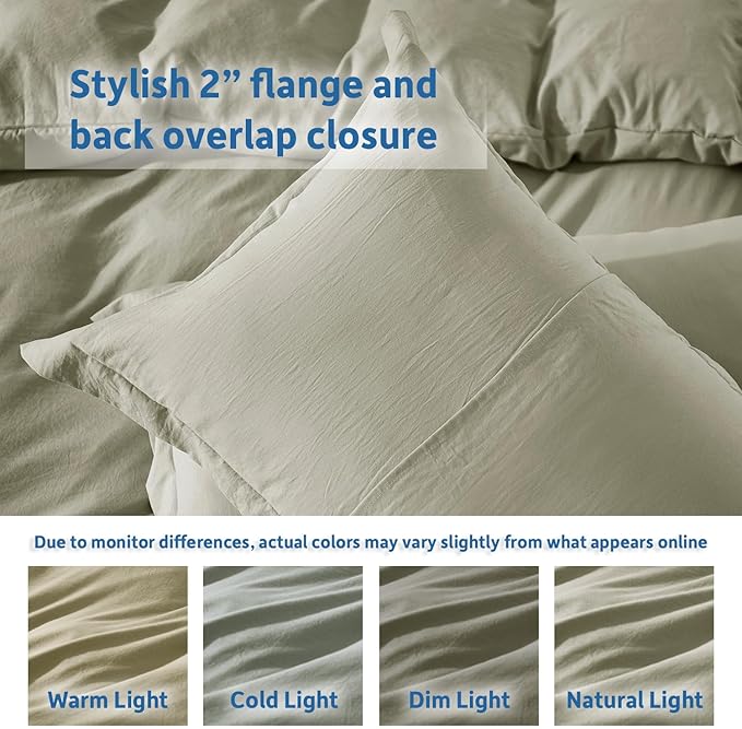 Duvet Cover Set - Queen - 90 x 90 in - 3 Piece