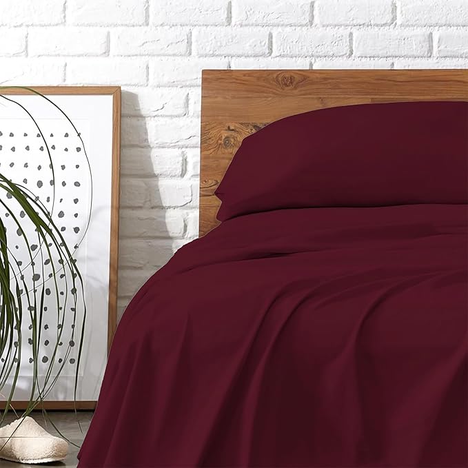 Linen Cooling Bed Sheet Set - Twin - 16 in Deep Pocket - 3 Piece