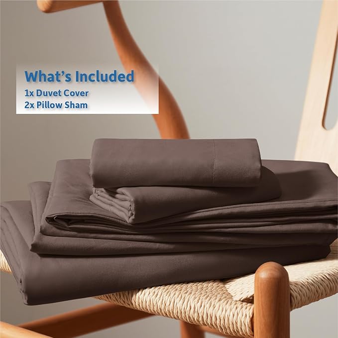 Duvet Cover Set - California King - 104 x 98 in - 3 Piece