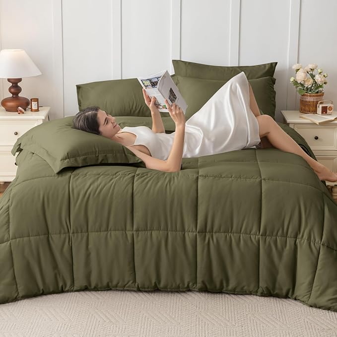 Down Alternative Comforter Set - King - 7 Piece