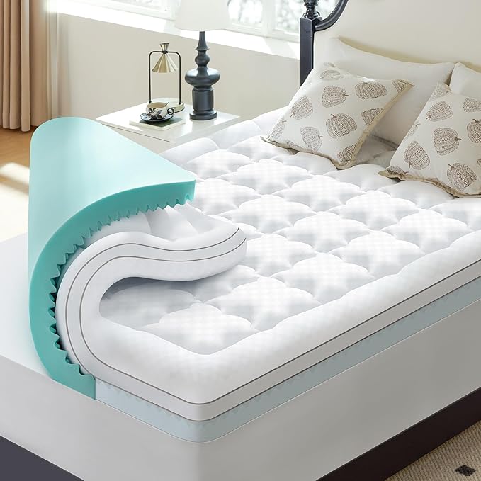Memory Foam Mattress Topper - Queen